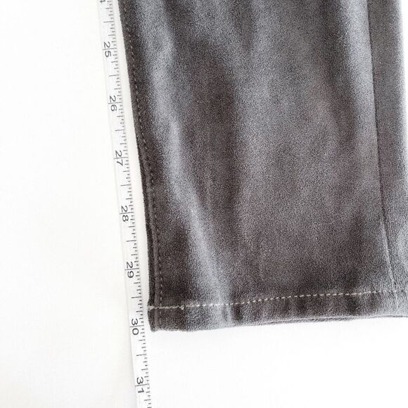 7 For All Mankind Womens Dark Wash Stretchable Skinny Jeans Olive Green Size 28 - Picture 10 of 10